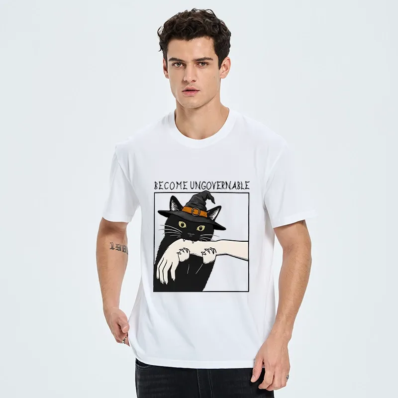 Tokyo-Tiger Rebellious Witch Cat Meme Classic T-Shirt