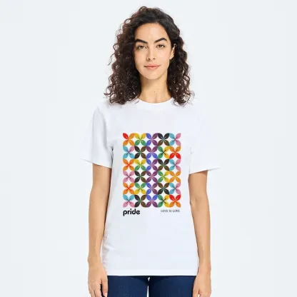 Tokyo-Tiger Pride Geometric Flower Pattern Classic T-Shirt