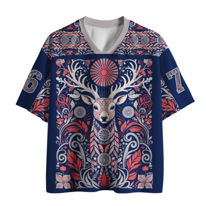 Tokyo-Tiger Totem Reindeer Mesh Jersey