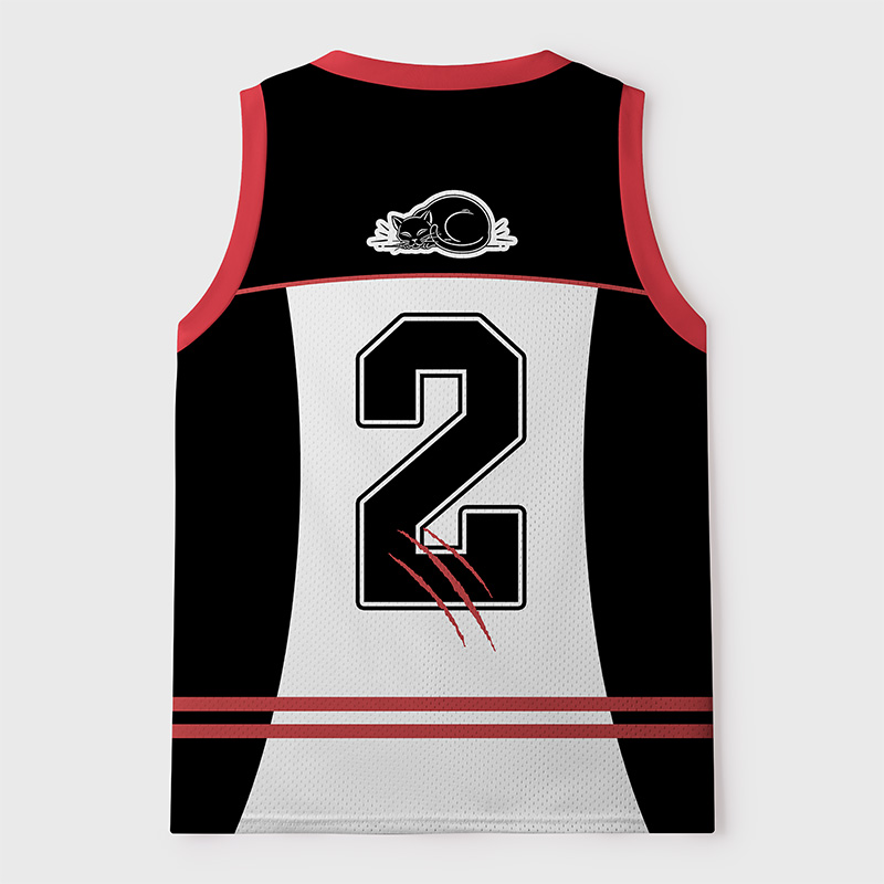 Tokyo-Tiger Today Also Under Cat Surveillance Mesh Tank Top