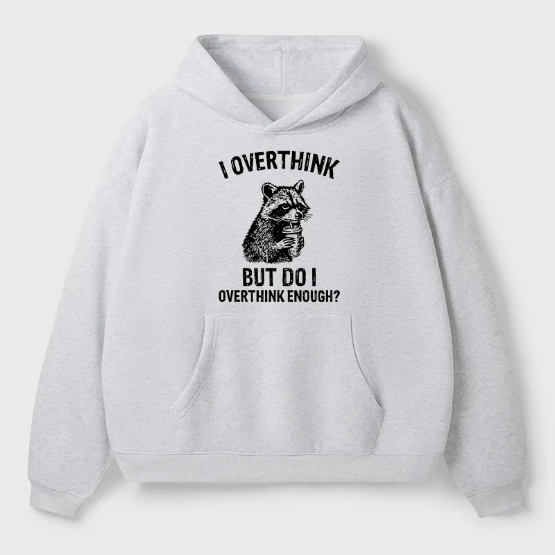Tokyo-Tiger Constant Overthinking Adult Fleece Hoodie