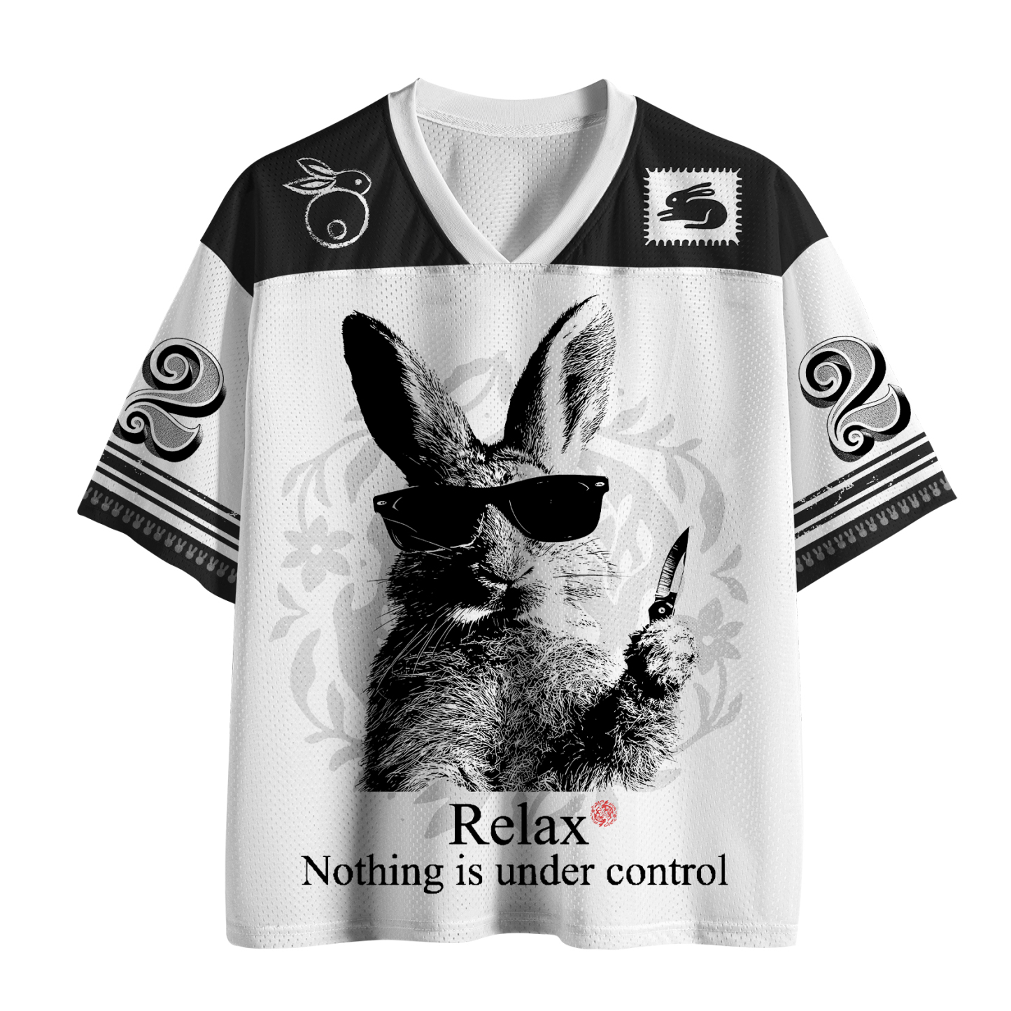 Tokyo-Tiger Relax The Rebel Rabbit Knows Mesh Jersey