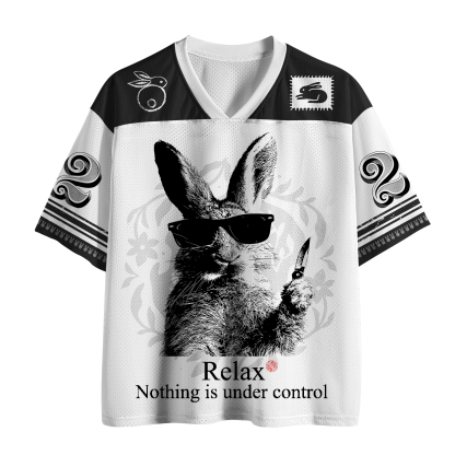 Tokyo-Tiger Relax The Rebel Rabbit Knows Mesh Jersey