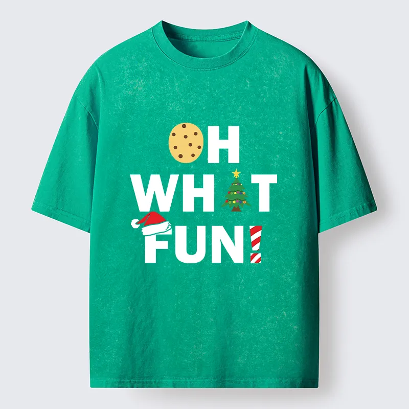Tokyo-Tiger Christmas Funny Season Vibe Washed T-Shirt