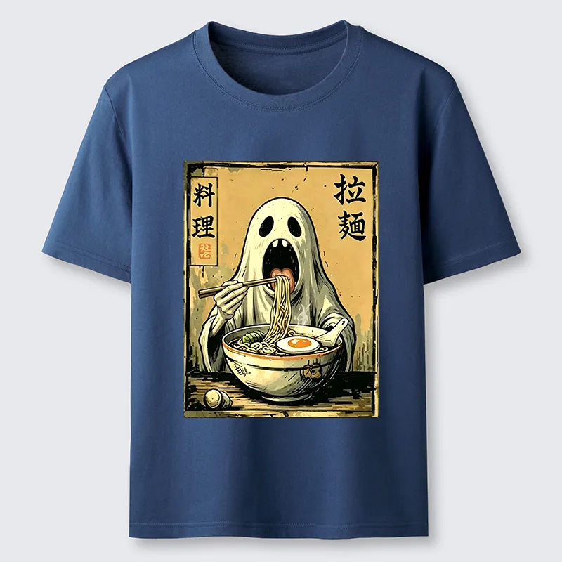 Tokyo-Tiger Ghost Ramen Meme Classic T-Shirt