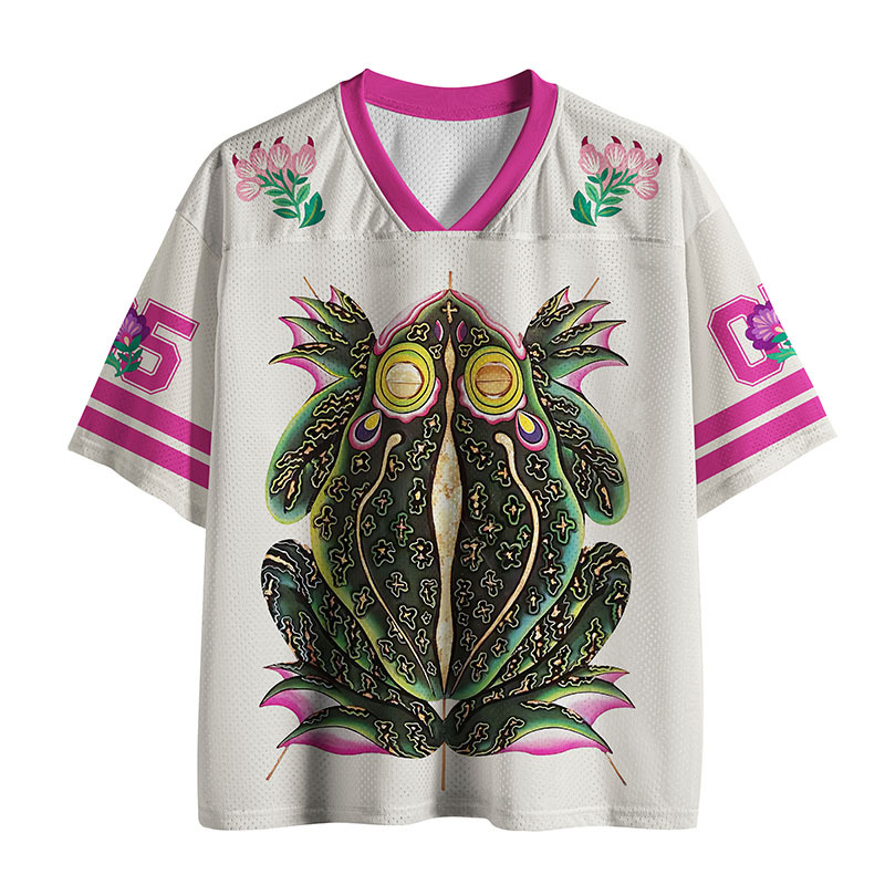 Tokyo-Tiger Kite Of The Lucky Frog Mesh Jersey