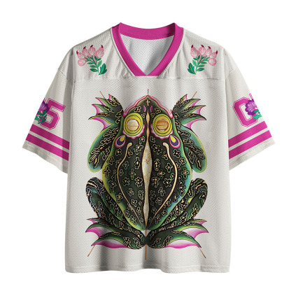 Tokyo-Tiger Kite Of The Lucky Frog Mesh Jersey