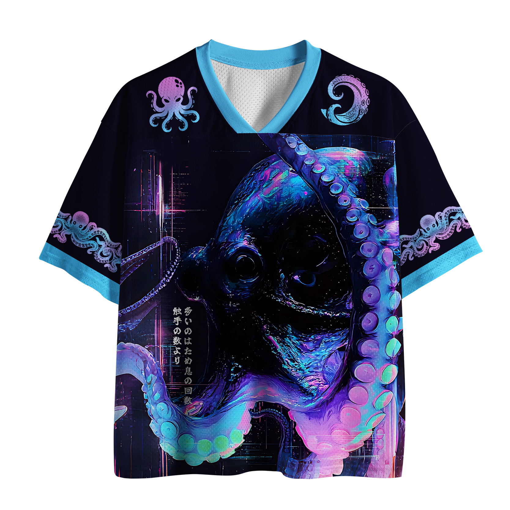 Tokyo-Tiger Neon Void Octopus Mesh Jersey Sale