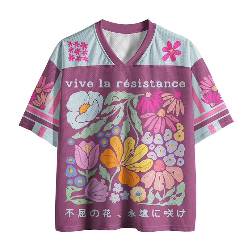 Tokyo-Tiger Long Live Resistance Mesh Jersey