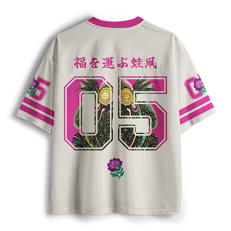 Tokyo-Tiger Kite Of The Lucky Frog Mesh Jersey