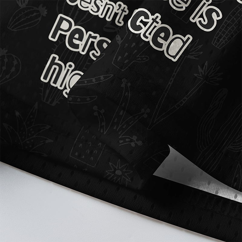 Tokyo-Tiger Funny Personal Space Cactus Meme Mesh Jersey