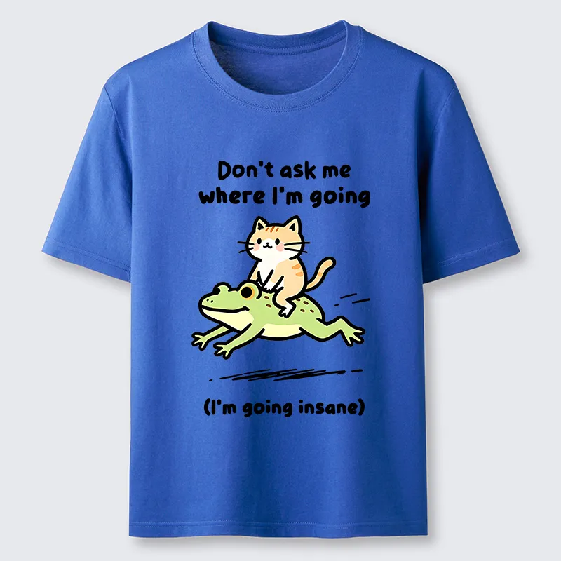 Tokyo-Tiger Cat Riding Frog Meme Classic T-Shirt