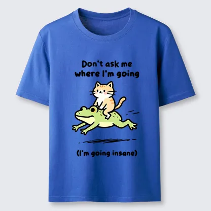 Tokyo-Tiger Cat Riding Frog Meme Classic T-Shirt