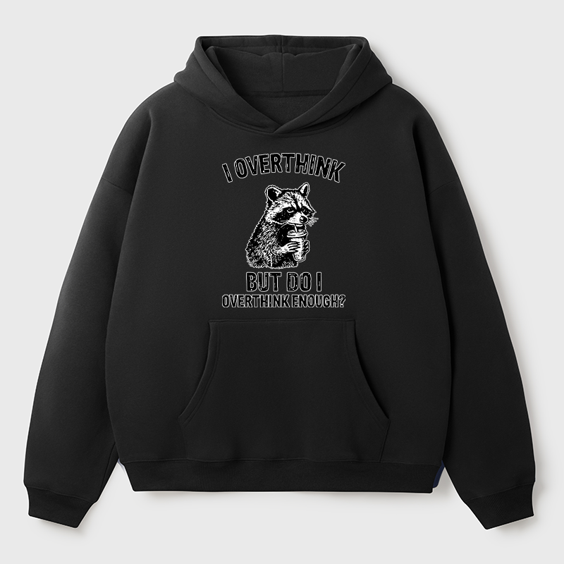 Tokyo-Tiger Constant Overthinking Adult Fleece Hoodie