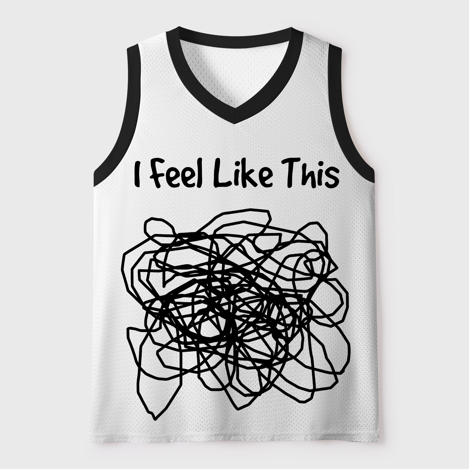 Tokyo-Tiger This Is How My Brain Feels Mesh Tank Top