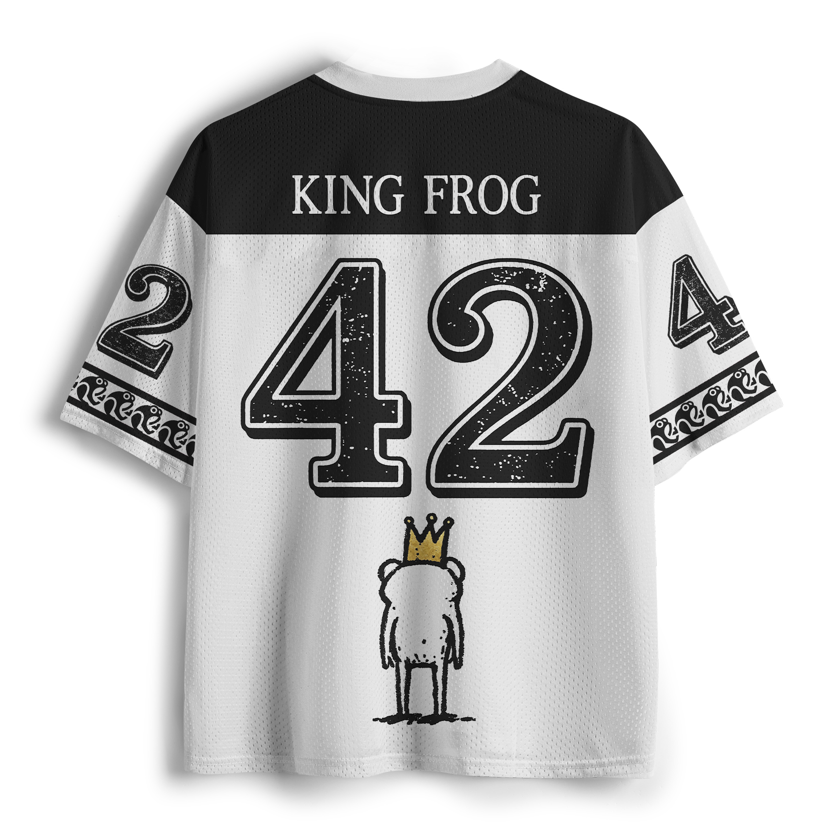 Tokyo-Tiger Crown Frog Stays True To Self Mesh Jersey
