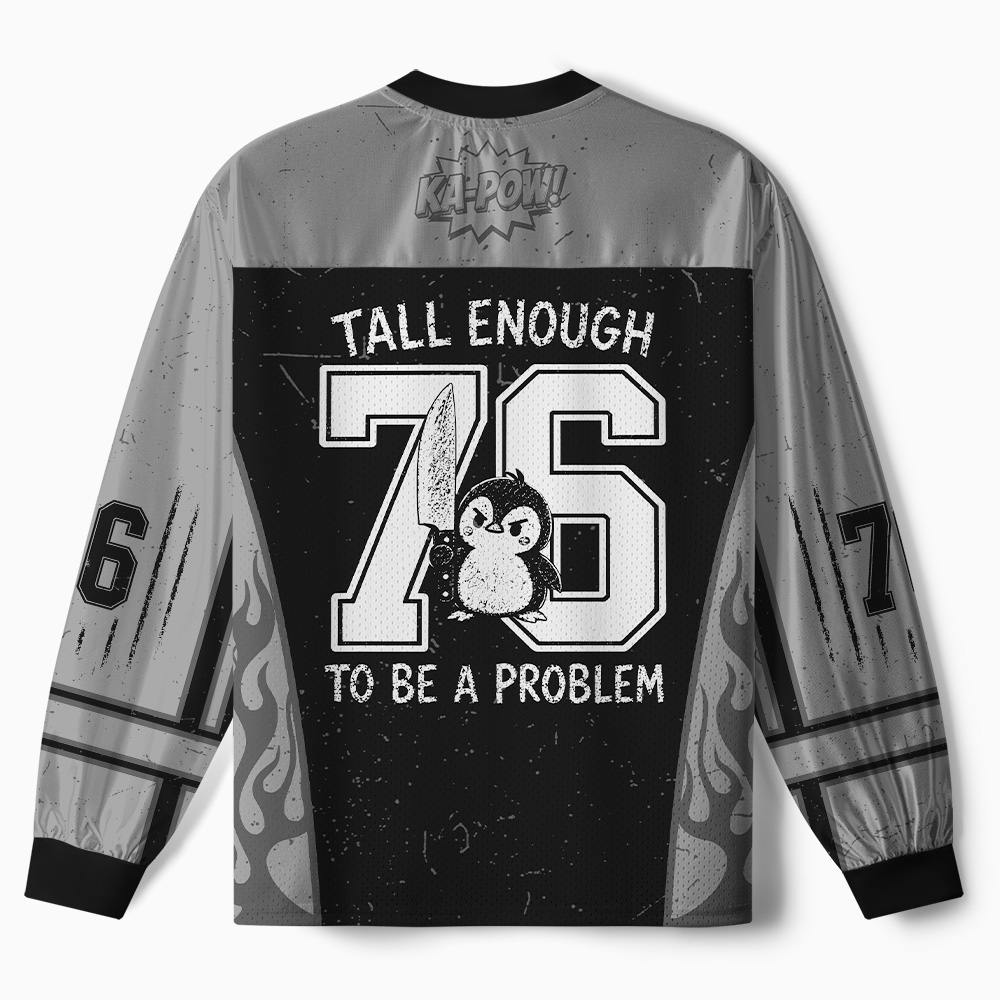 Tokyo-Tiger Strong Tall Mindset Paneled Long Sleeve Jersey