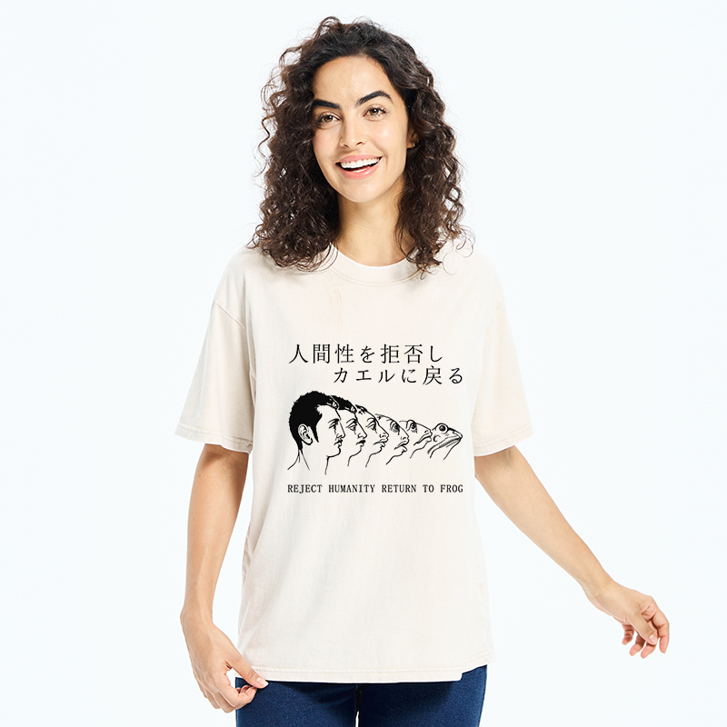 Tokyo-Tiger Return To Frog Washed T-Shirt