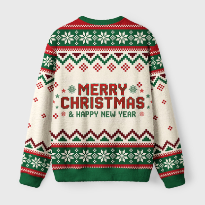 Tokyo-Tiger Cute Santa Capybara Fuzzy Christmas Ugly Sweatshirt