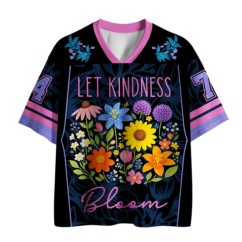 Tokyo-Tiger Let Kindness Bloom No.74 Mesh Jersey