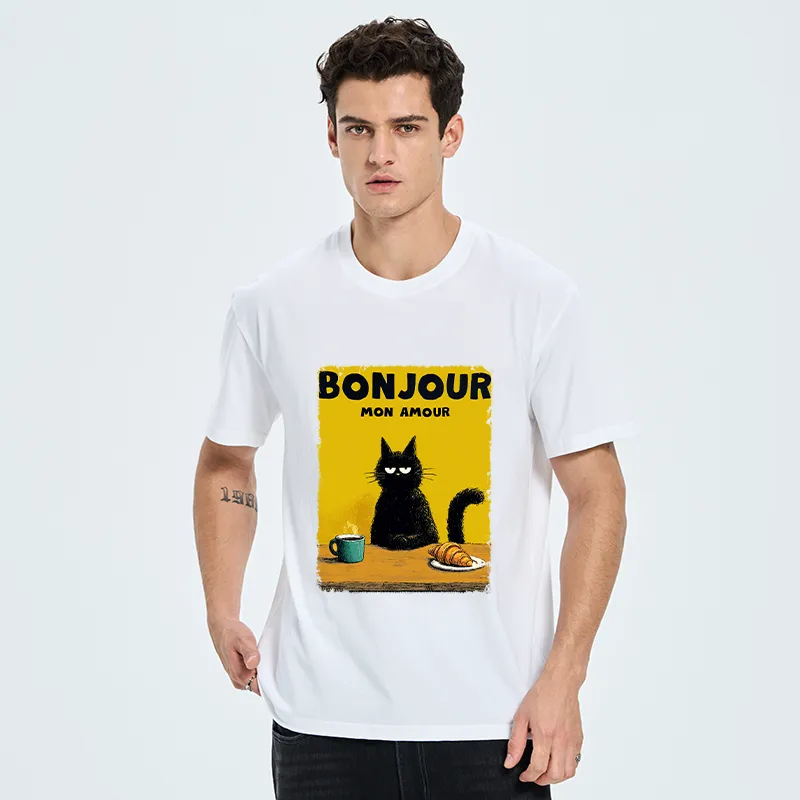Tokyo-Tiger Bonjour Mon Amour Classic T-Shirt