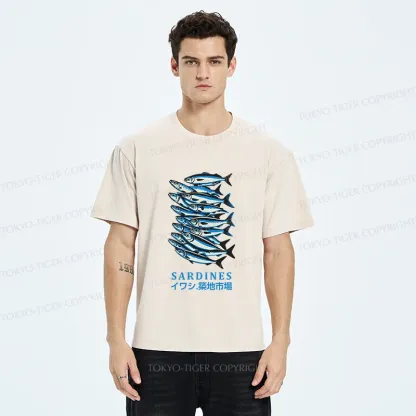 Tokyo-Tiger Tokyo Fish Market Washed T-Shirt
