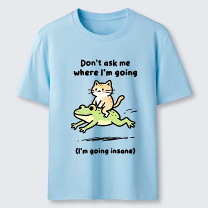 Tokyo-Tiger Cat Riding Frog Meme Classic T-Shirt