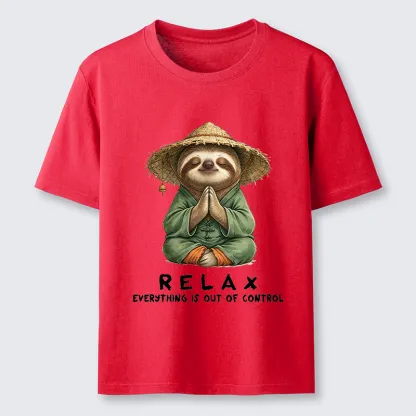 Tokyo-Tiger Zen Relax Sloth Graphic Classic T-Shirt