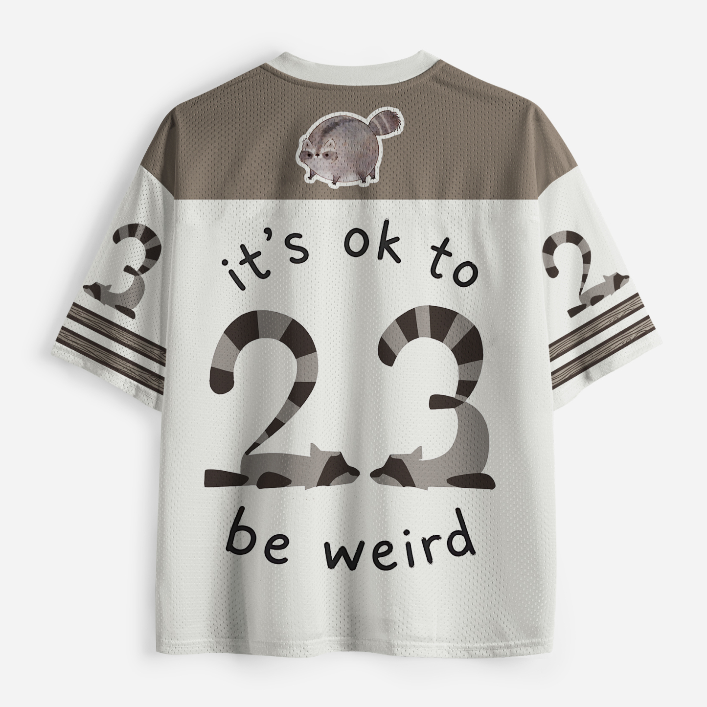 Tokyo-Tiger Jimothy Weird Raccoon Art Mesh Jersey