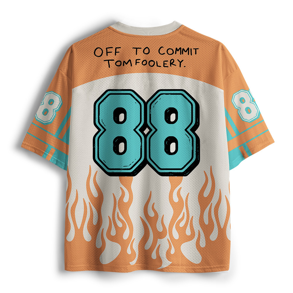 Tokyo-Tiger Skateboard Funny Chicken Mesh Jersey