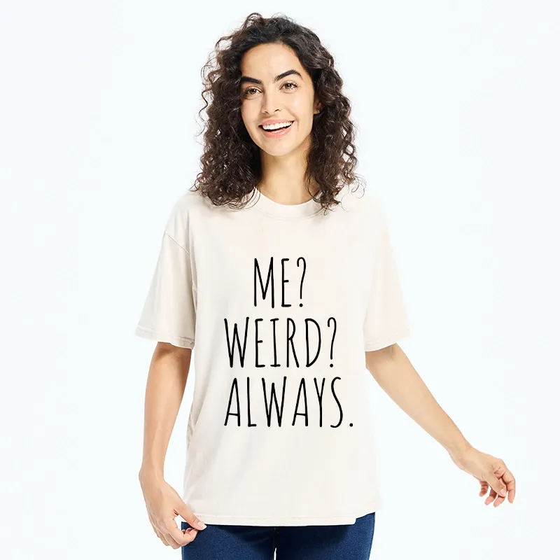 Tokyo‑Tiger Funny Weird Vibe Washed T‑Shirt