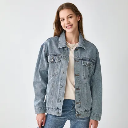 Tokyo-Tiger Gingerbread Ninja Jean Jacket