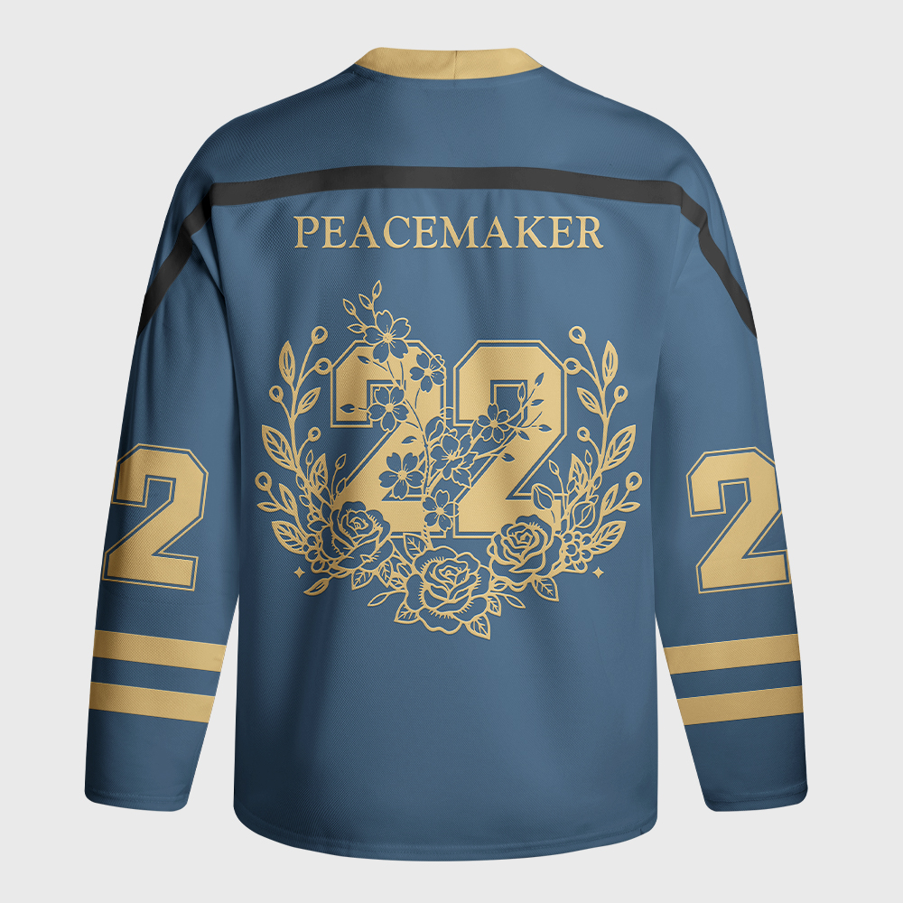 Tokyo-Tiger AWE:Armed With Empathy Long-Sleeve Hockey Jersey