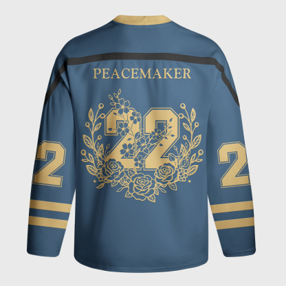 Tokyo-Tiger AWE:Armed With Empathy Long-Sleeve Hockey Jersey