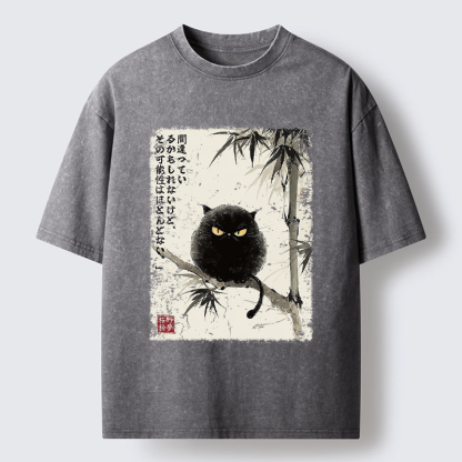 Tokyo-Tiger I Could Be Wrong, But Unlikely Washed T-Shirt