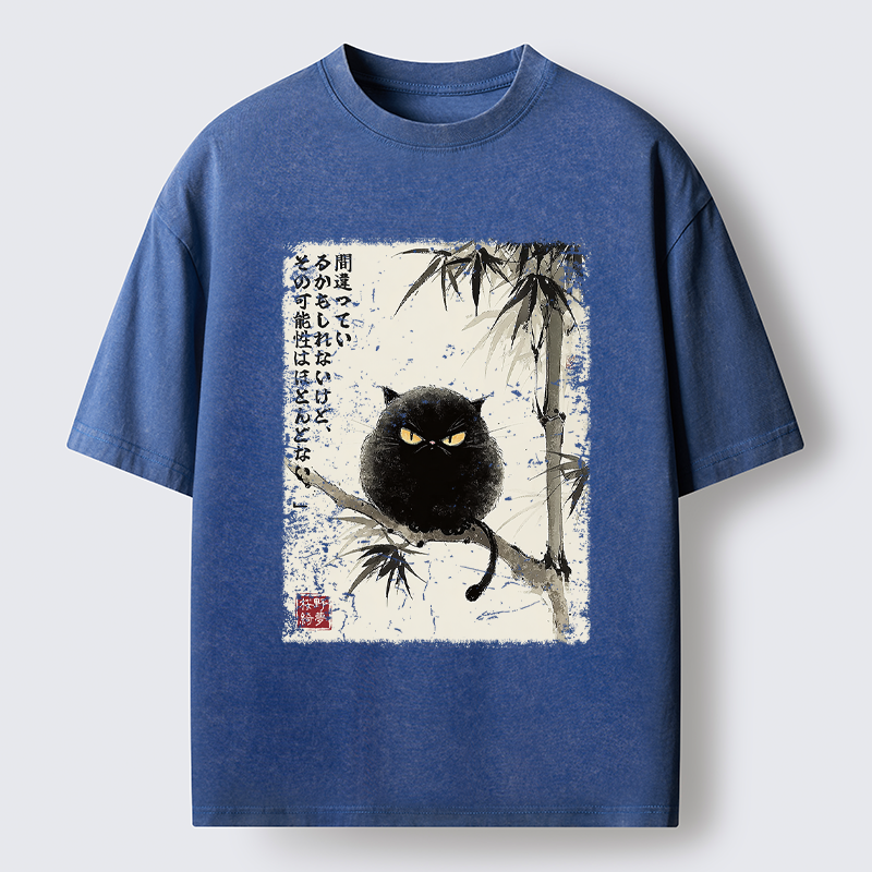 Tokyo-Tiger I Could Be Wrong, But Unlikely Washed T-Shirt