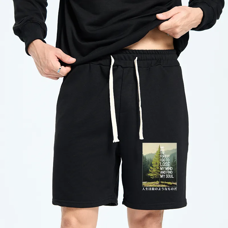 Tokyo-Tiger Healing Forest Unisex Shorts