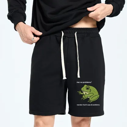 Tokyo-Tiger Stupid Frog Meme Unisex Shorts