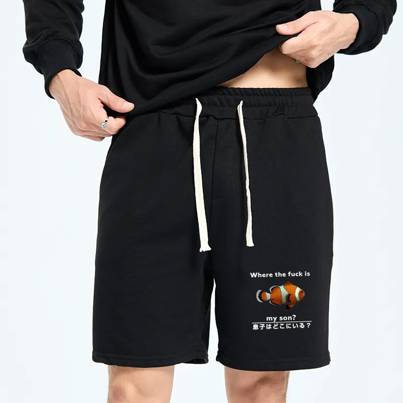 Tokyo-Tiger Fish Looking For Son Unisex Shorts