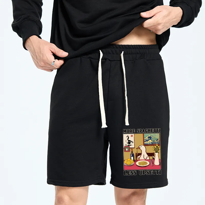 Tokyo-Tiger More Spaghetti Less Upsetti Goose Unisex Shorts