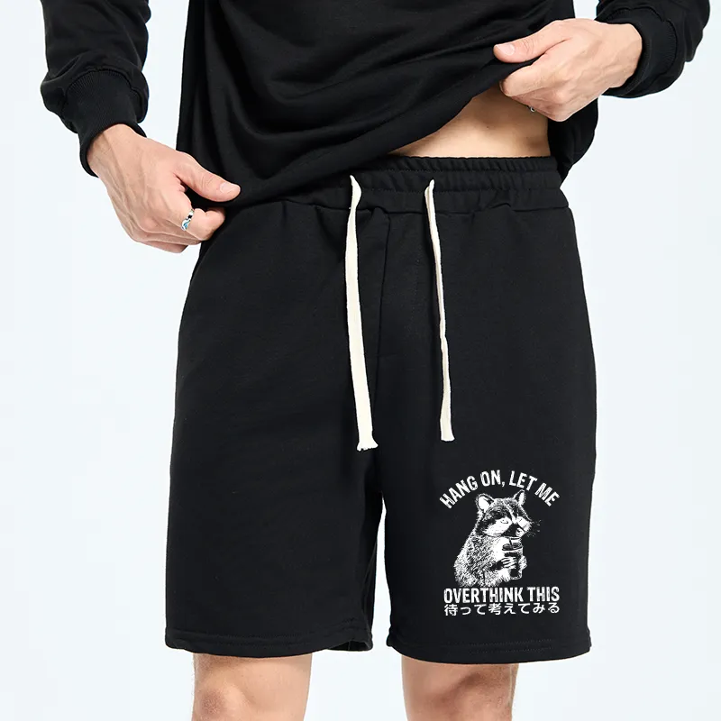 Tokyo-Tiger Overthink Raccoon Unisex Shorts