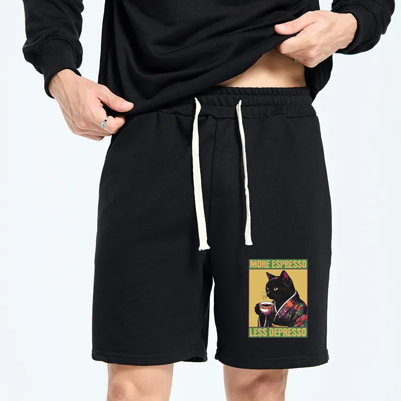 Tokyo-Tiger Up Caffeine Down Depression Unisex Shorts