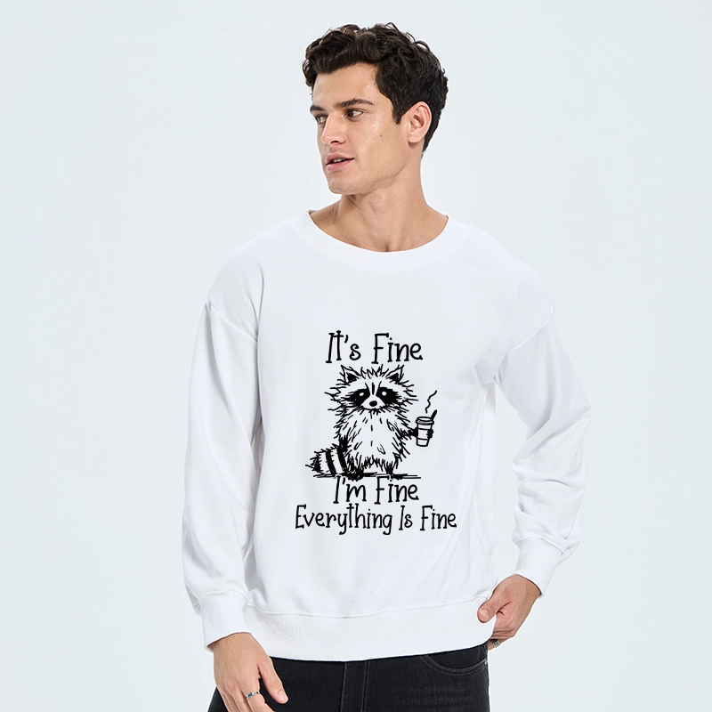 Tokyo-Tiger Raccoon Fine Meme Classic Sweatshirt