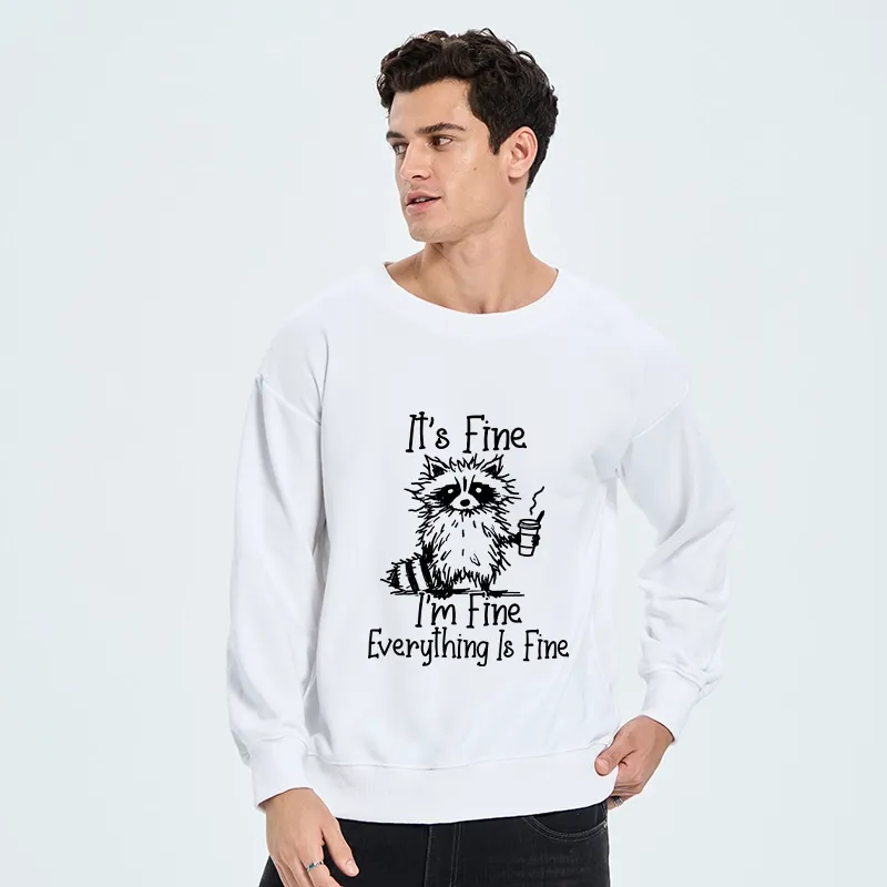 Tokyo-Tiger Raccoon Fine Meme Classic Sweatshirt