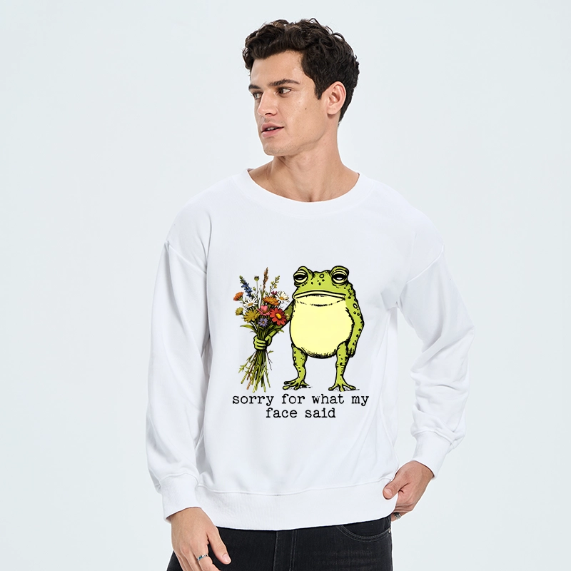 Tokyo-Tiger Frog Sorry Mode Activated Classic Sweatshirt