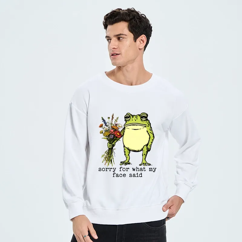 Tokyo-Tiger Frog Sorry Mode Activated Classic Sweatshirt