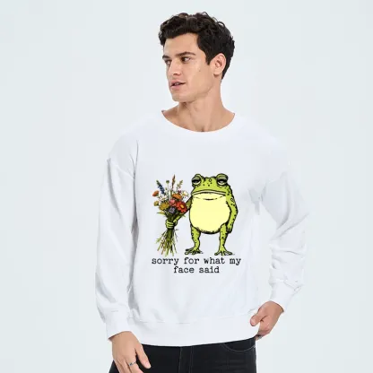 Tokyo-Tiger Frog Sorry Mode Activated Classic Sweatshirt