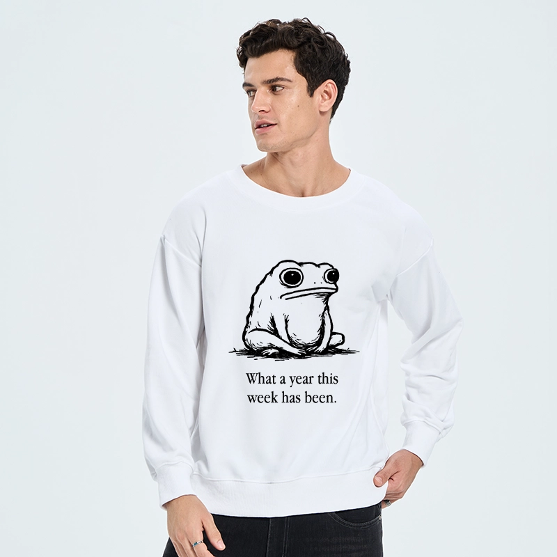 Tokyo-Tiger This Week Feels Like A Whole Year Classic Sweatshirt