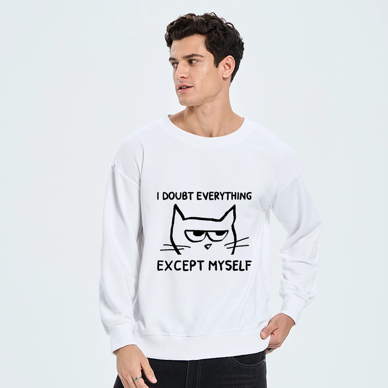 Tokyo-Tiger Confident Kitten Classic Sweatshirt