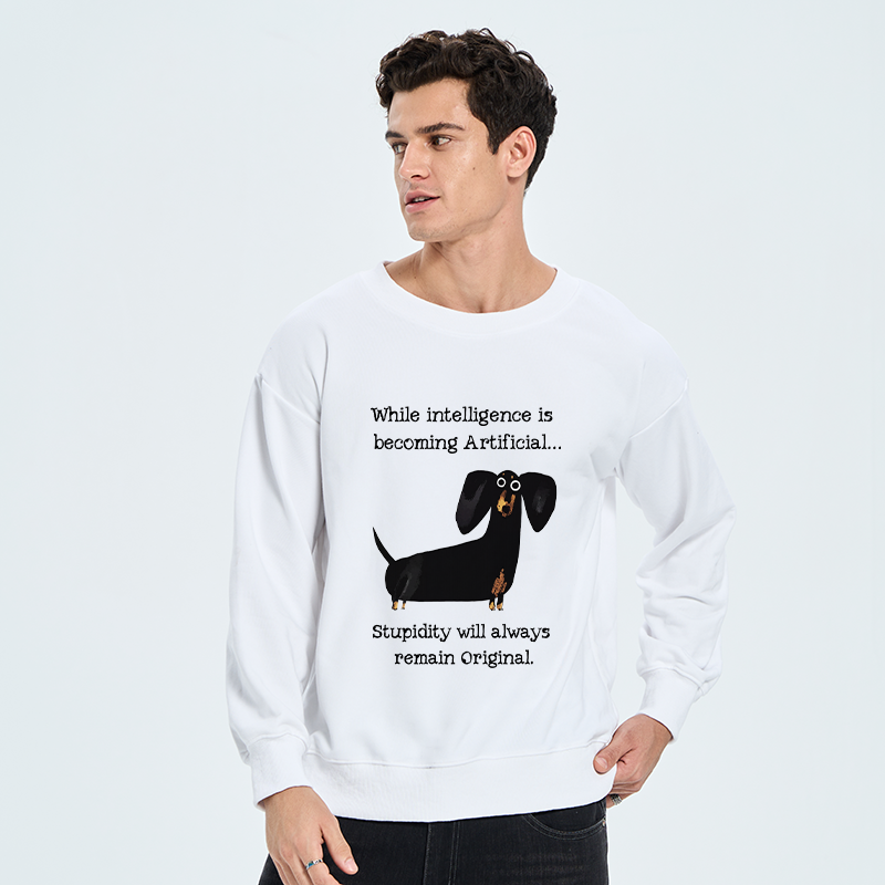 Tokyo-Tiger Dachshund Real Humor Funny Meme Classic Sweatshirt